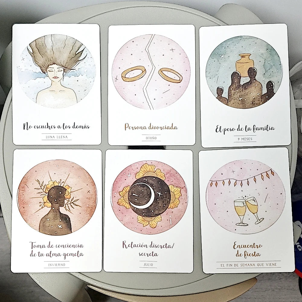 Chakra del Corazón Oracle Cards – Love, Emotions & Soul Connections