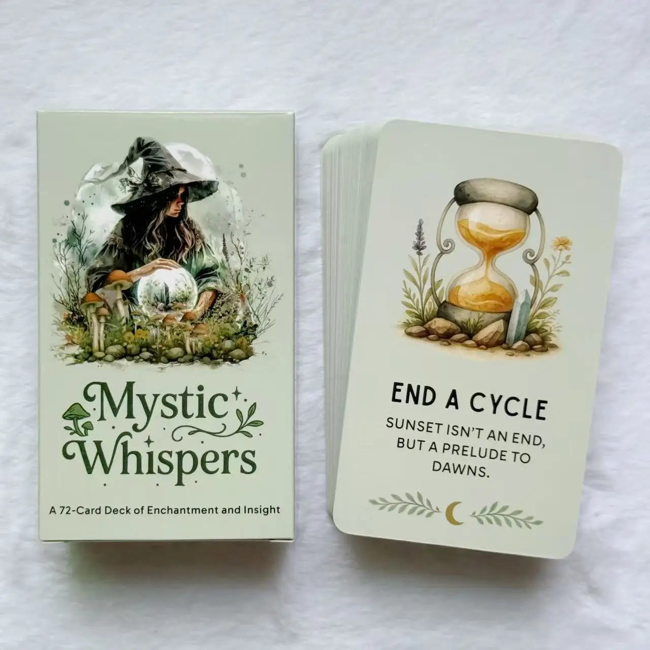 Mystic Whispers Oracle Cards – Dark Wisdom, Nature Magic & Insight
