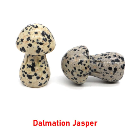 Natural Crystal Mushroom - 1.5 Inch