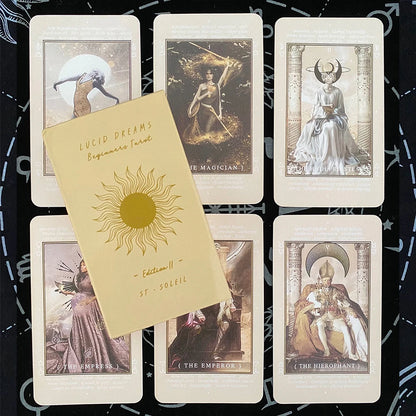 Lucid Dreams Beginner’s Tarot Deck – Edition II | Intuitive Tarot Cards for Beginners