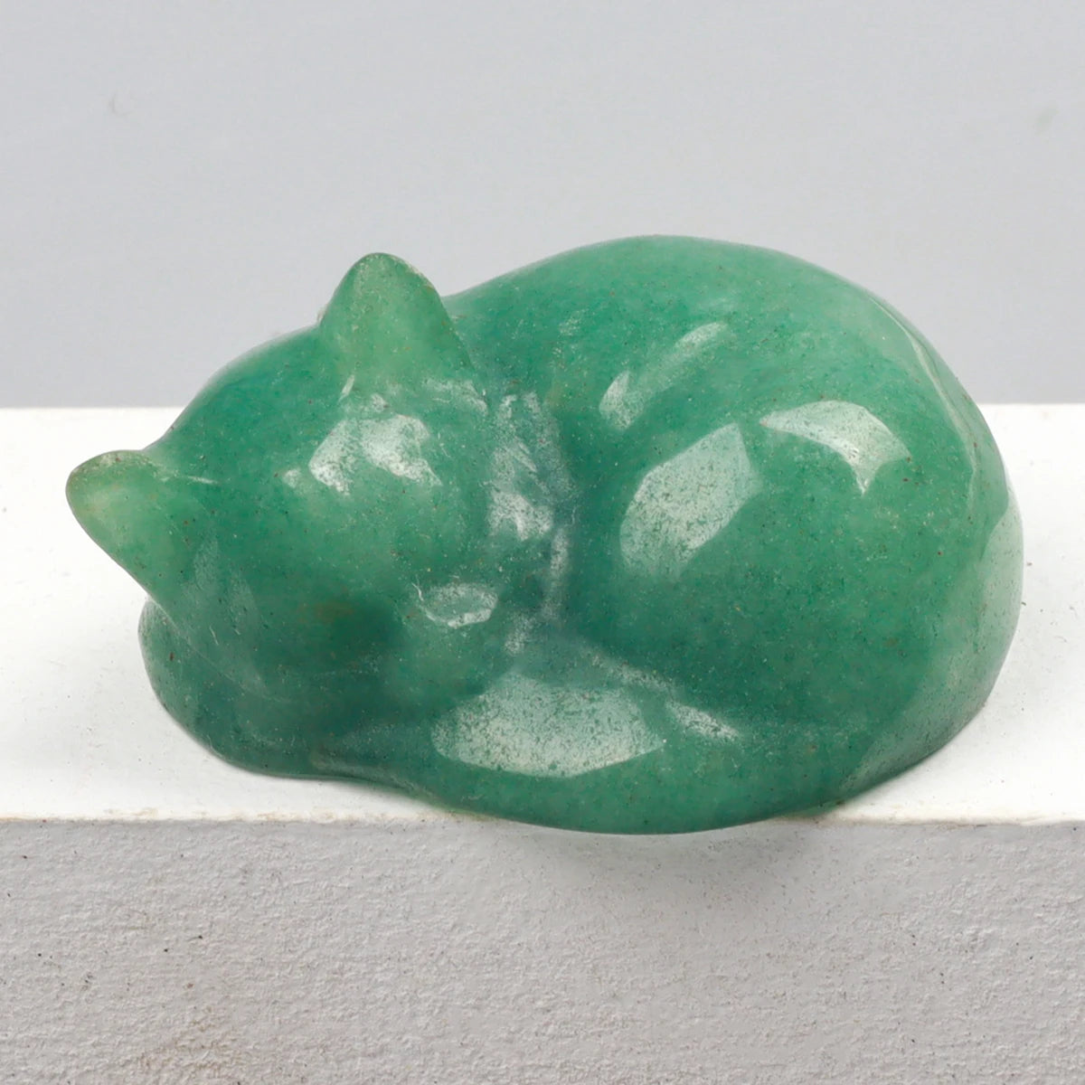 Crystal Cat Figurine
