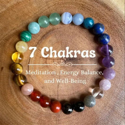 7 Chakra Healing Bracelet – Energy Balance, Meditation & Daily Well-Being