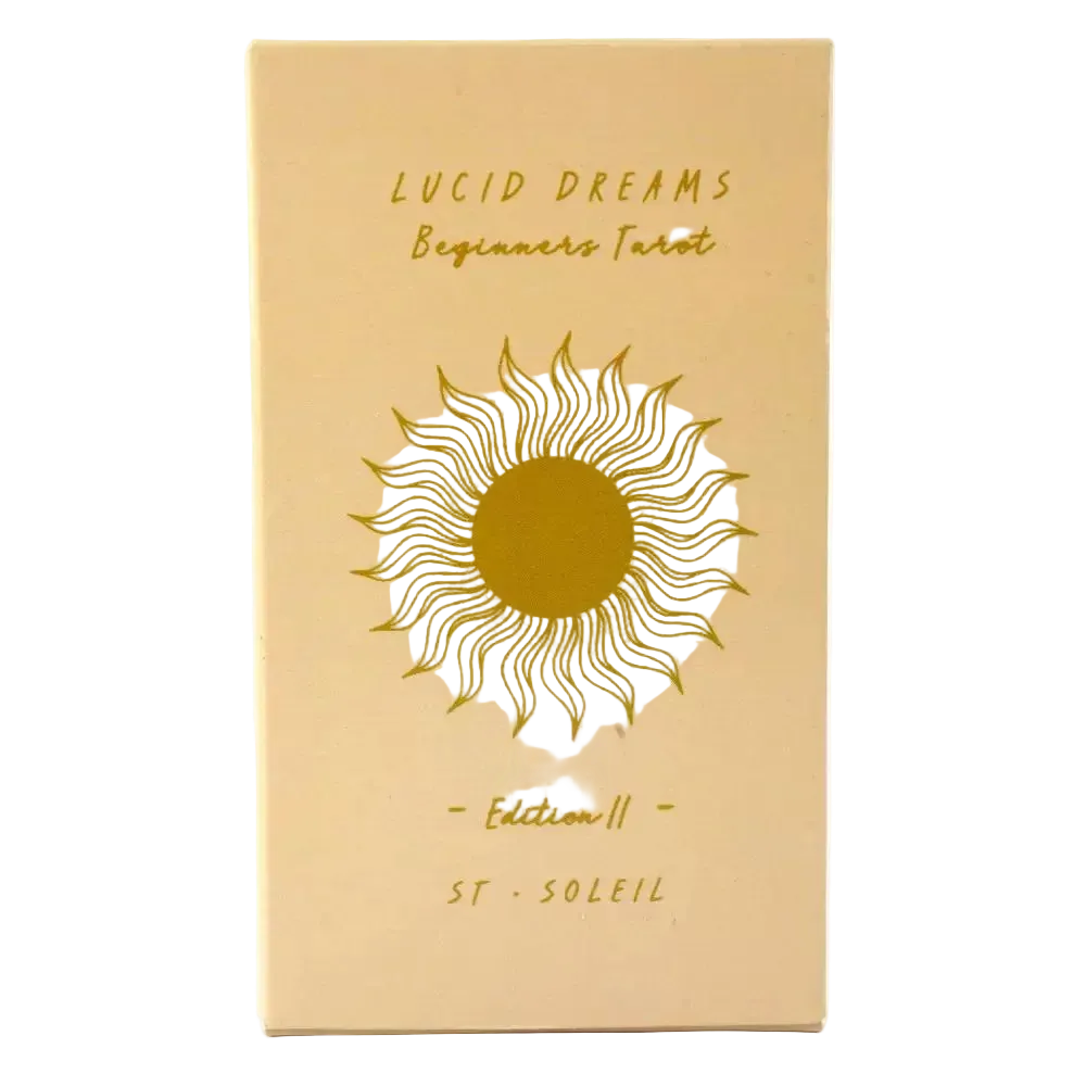 Lucid Dreams Beginner’s Tarot Deck – Edition II | Intuitive Tarot Cards for Beginners
