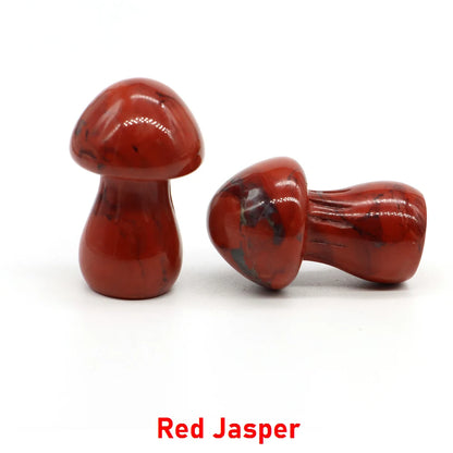 Natural Crystal Mushroom - 1.5 Inch