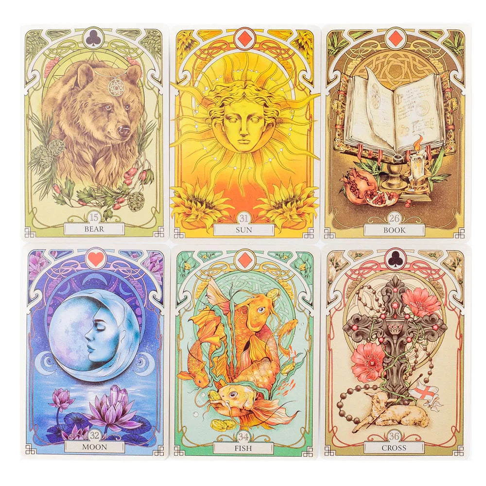 Romantic Lenormand Cards – Love, Intuition & Gentle Guidance