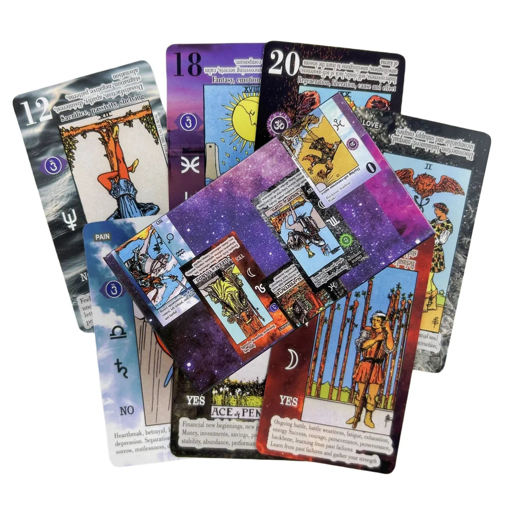Tarot & Oracle Card Deck Collection – Dark Insight, Cosmic Truths & Intuition