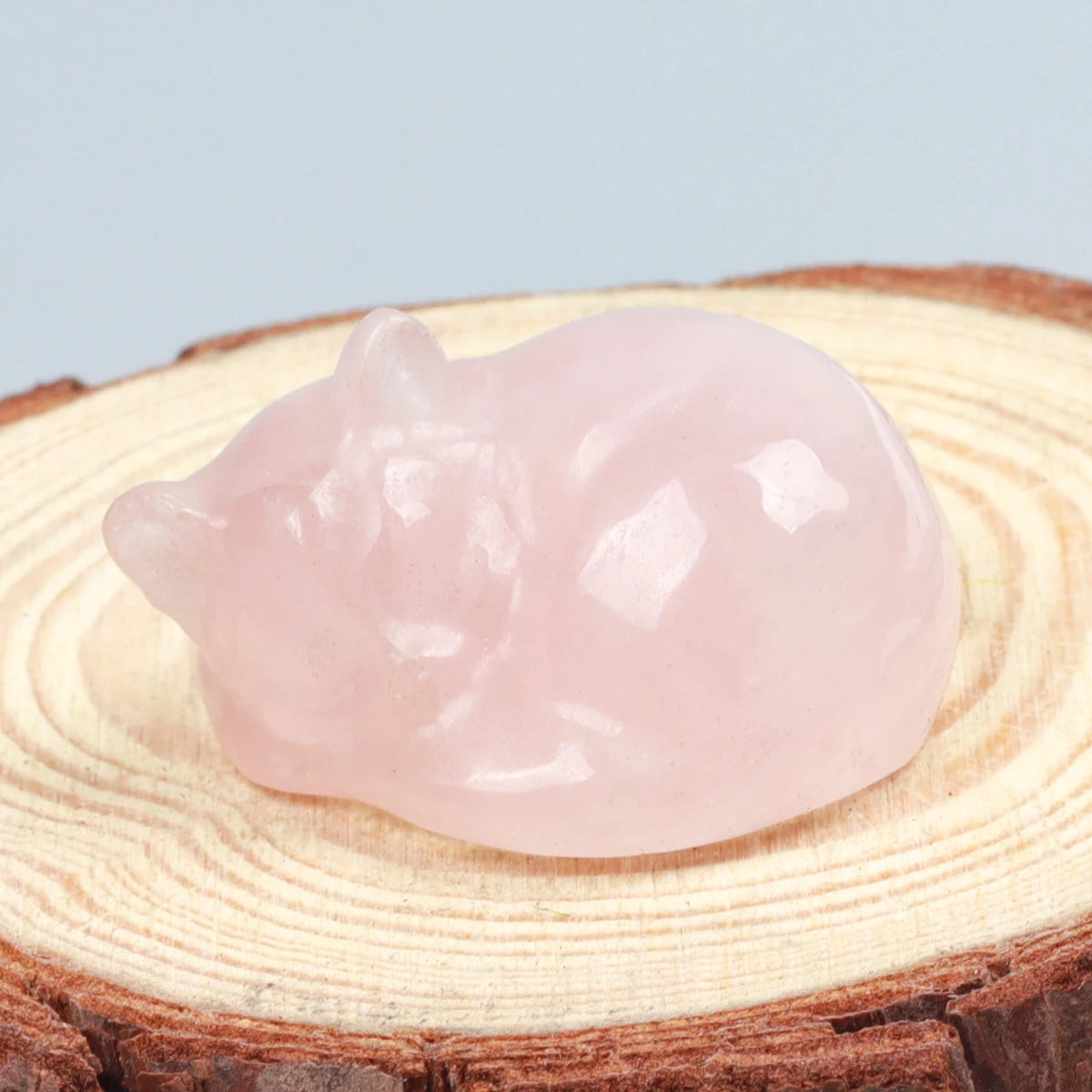 Crystal Cat Figurine