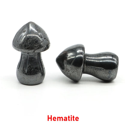 Natural Crystal Mushroom - 1.5 Inch