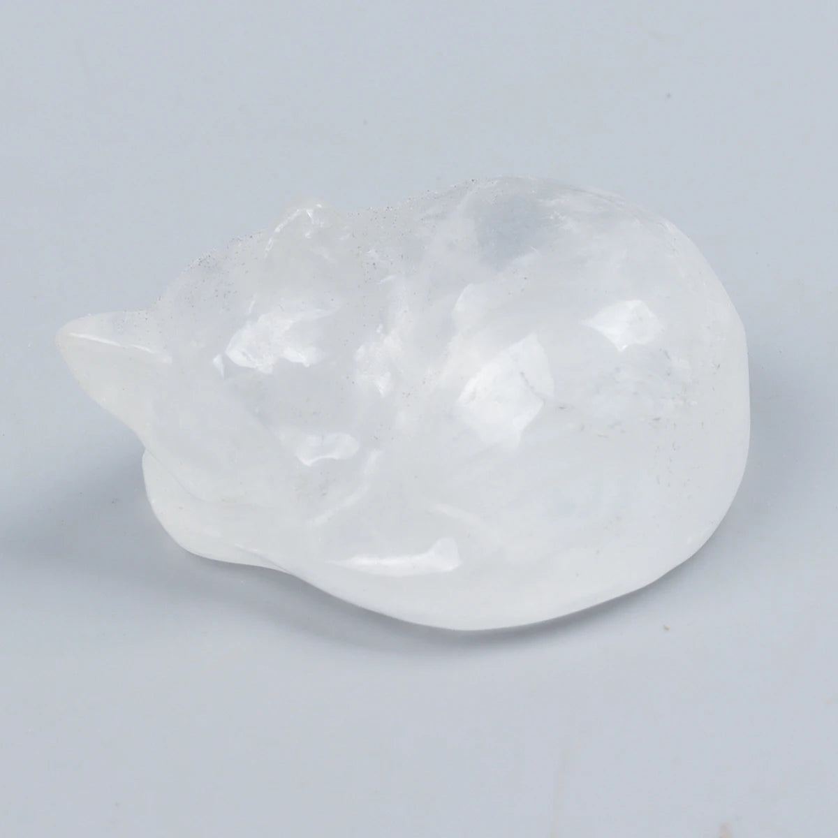 Crystal Cat Figurine