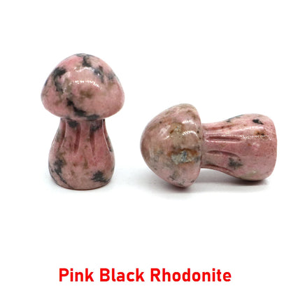 Natural Crystal Mushroom - 1.5 Inch