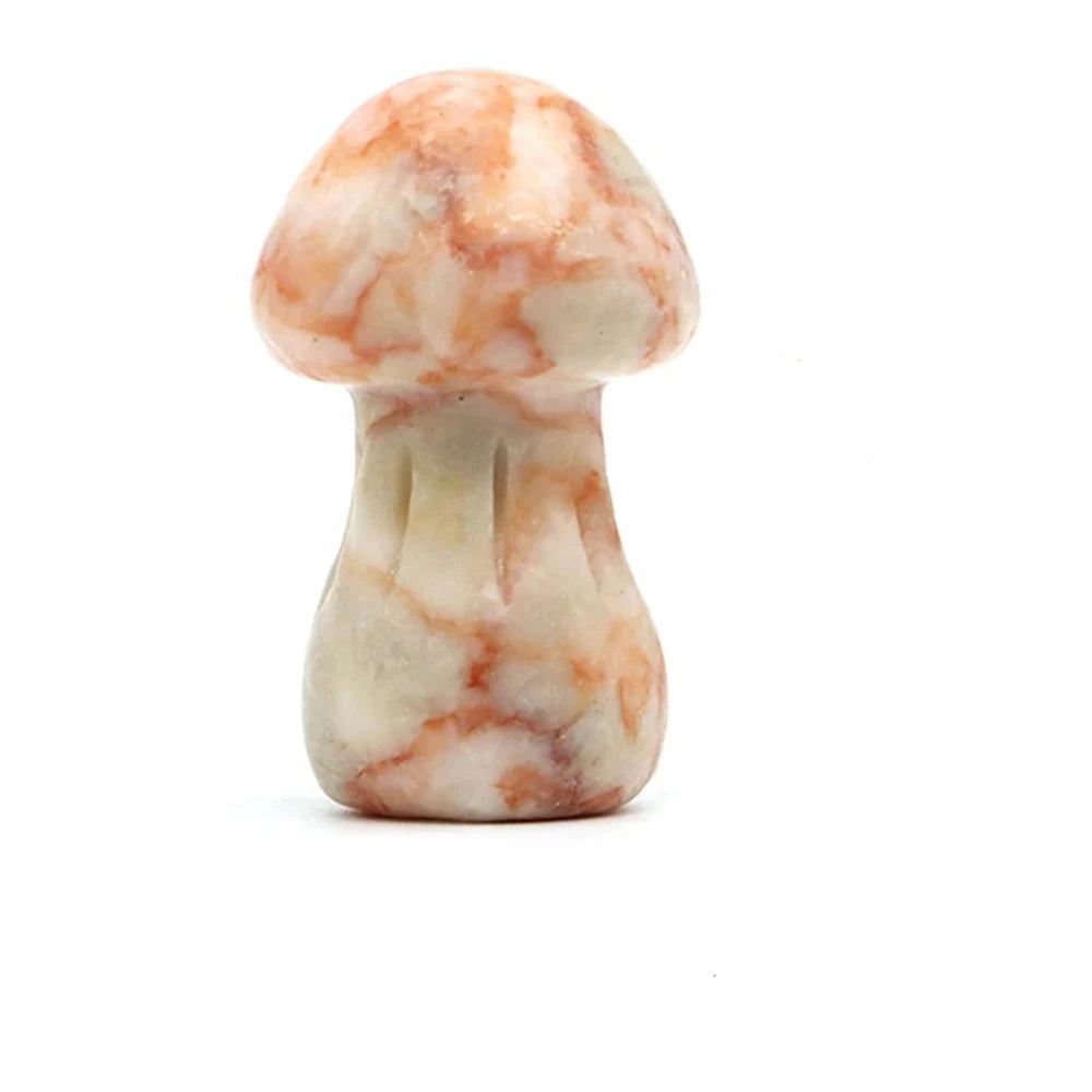 Natural Crystal Mushroom - 1.5 Inch
