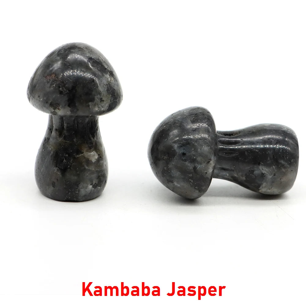 Natural Crystal Mushroom - 1.5 Inch