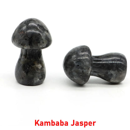 Natural Crystal Mushroom - 1.5 Inch