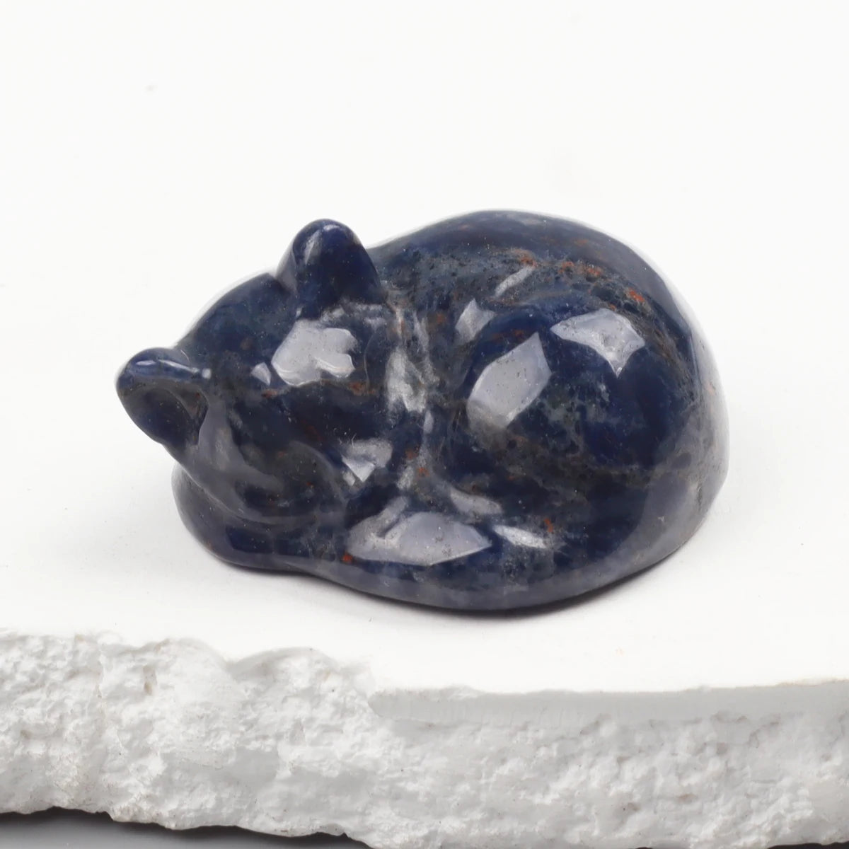 Crystal Cat Figurine