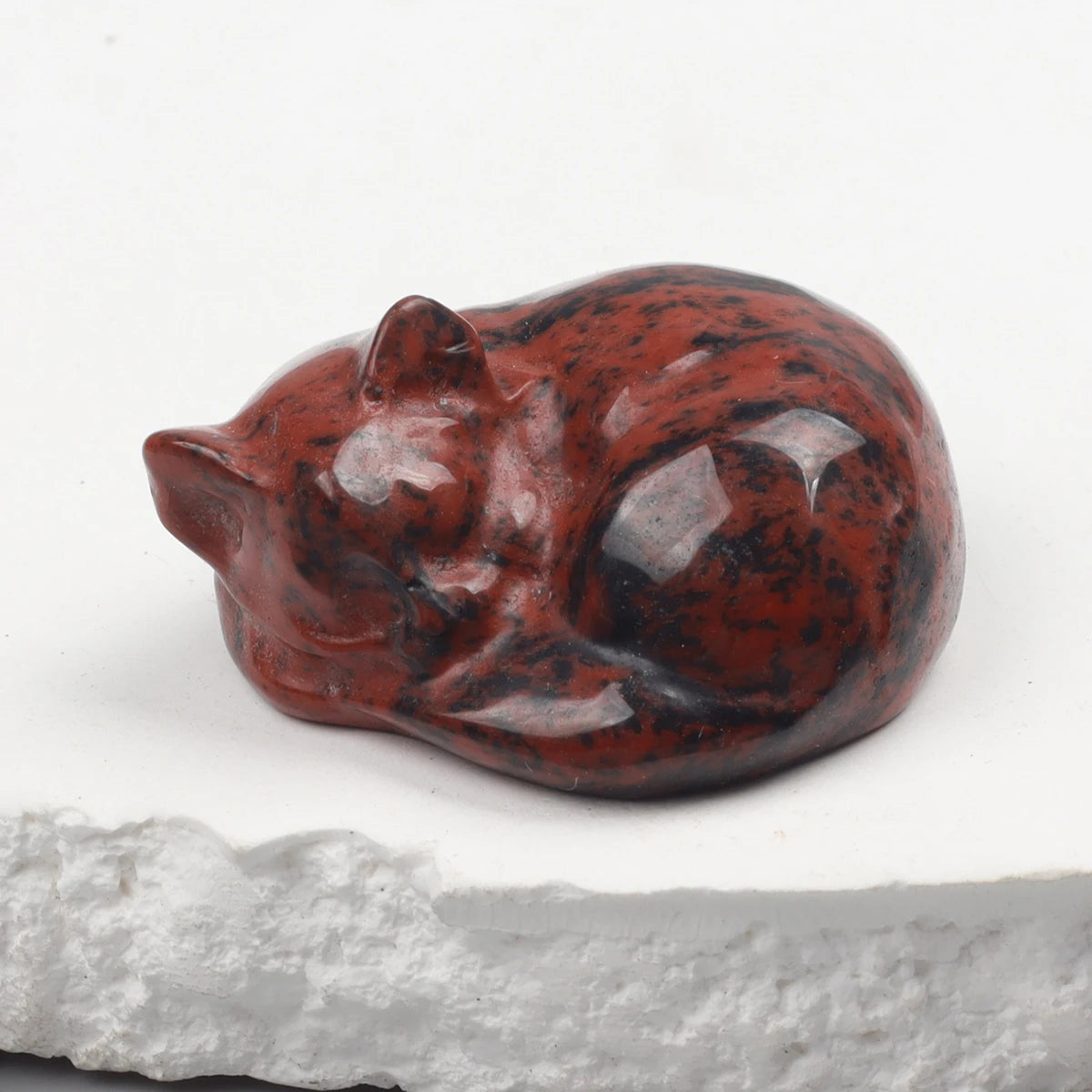 Crystal Cat Figurine