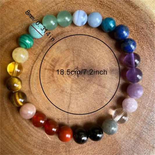 7 Chakra Healing Bracelet – Energy Balance, Meditation & Daily Well-Being